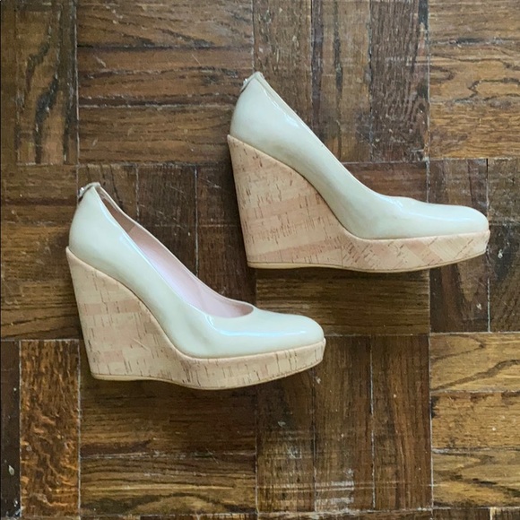 Stuart Weitzman Shoes - stuart weitzman wedges patent ivory